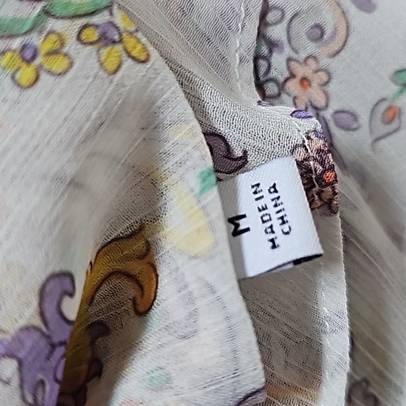 NWT LINI Naomi Ruffled V Neck Mini Dress Medium - Picture 13 of 14